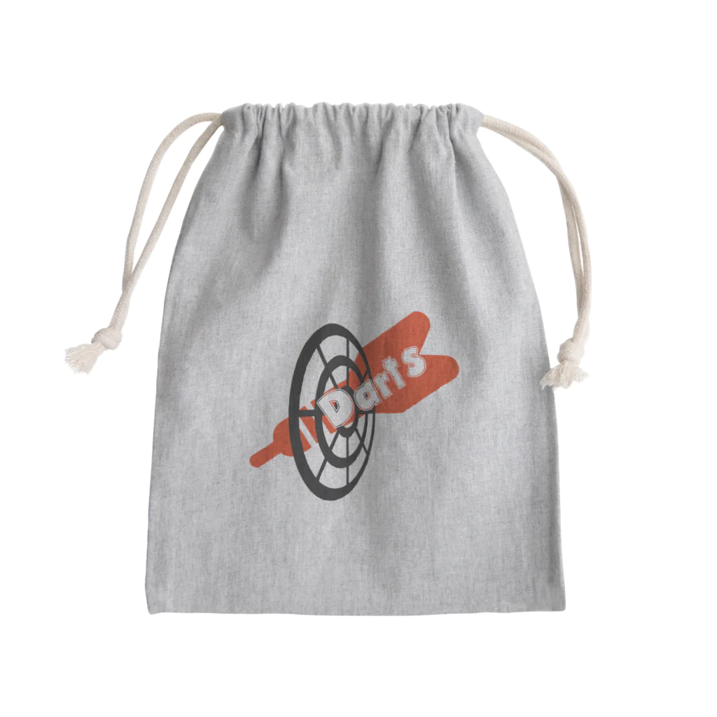 ハーフなお店のダーツ Mini Drawstring Bag