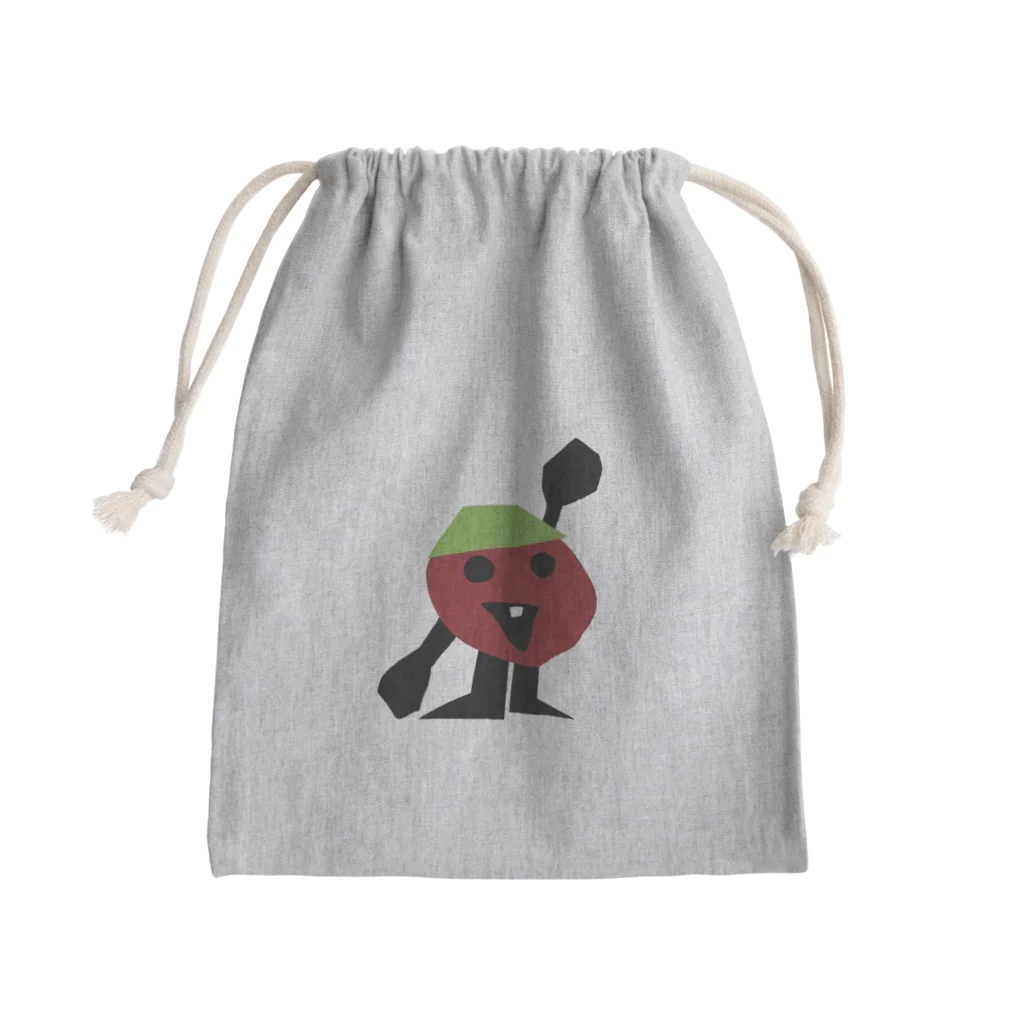 TOMOROKOSHIのパパトマさん Mini Drawstring Bag