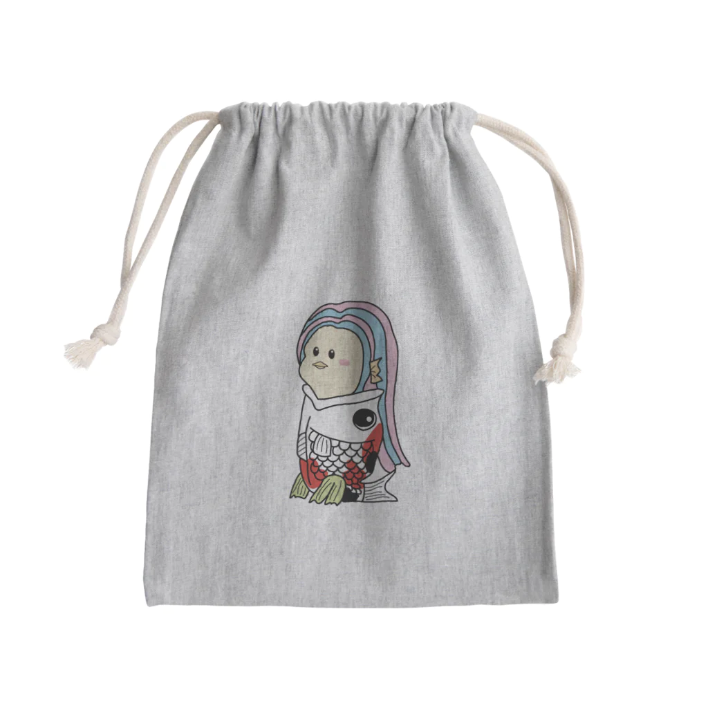 おまめさんのお店のアマビエにしきごい Mini Drawstring Bag