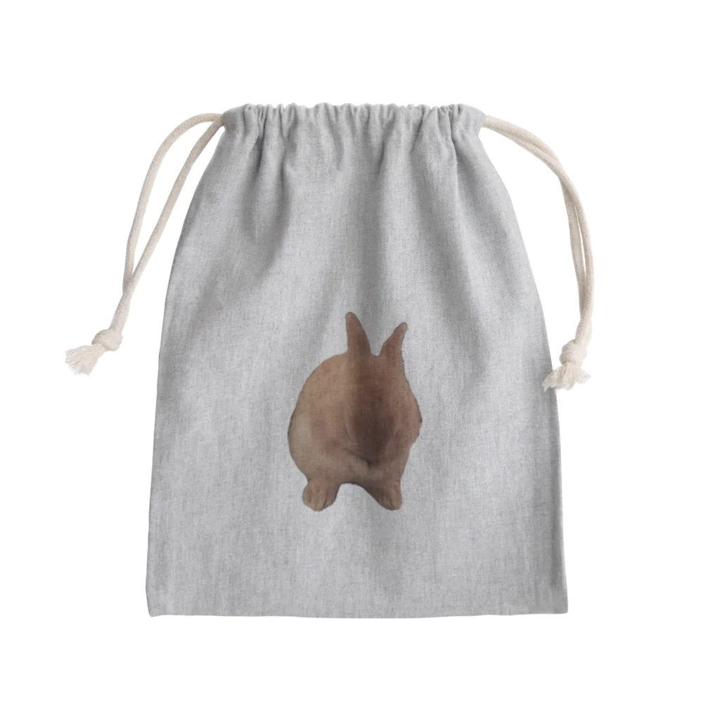 AKのネザーランドドワーフ　こうさぎ　顔洗い Mini Drawstring Bag