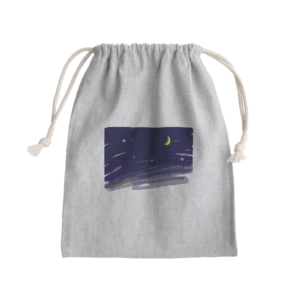 salmon1の夏夜 Mini Drawstring Bag