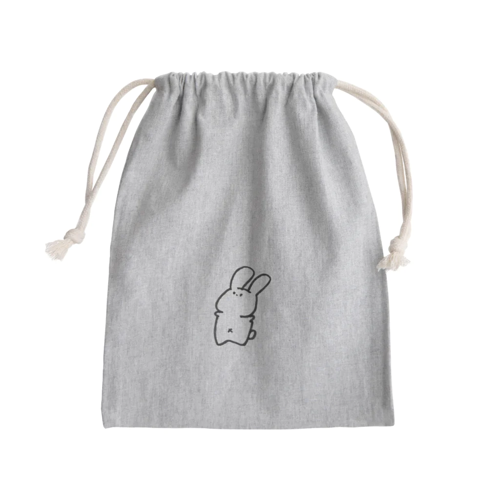うるるのあいてむのうさぎちゃん / Mini Drawstring Bag