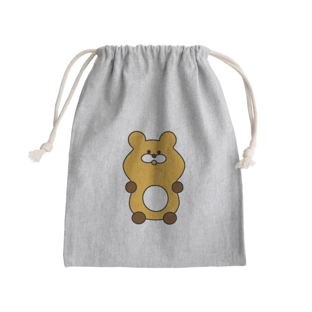 aimaのこれは　よい　くま Mini Drawstring Bag