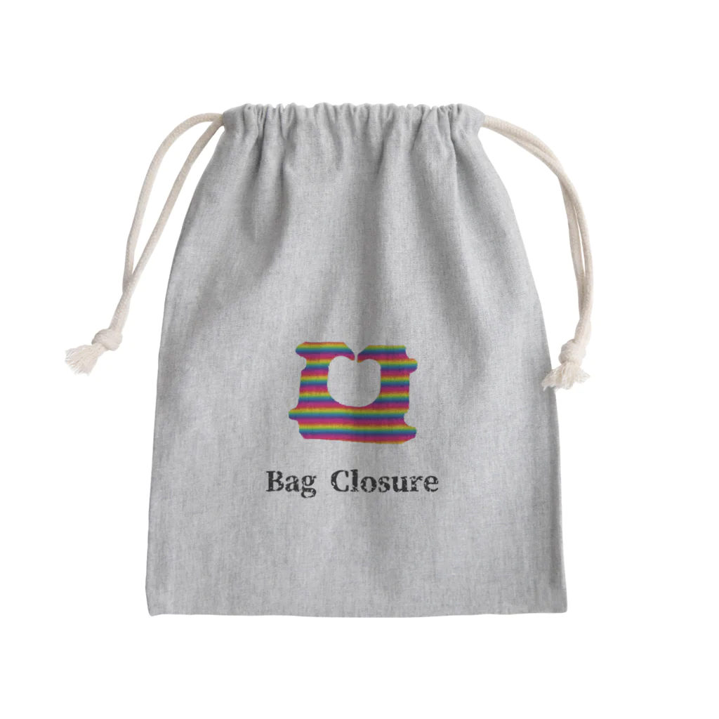 よろづ屋 安宅彦一長船のパンの袋をとめるアレ Mini Drawstring Bag