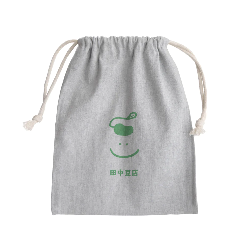 田中豆店の芽がでた豆 Mini Drawstring Bag