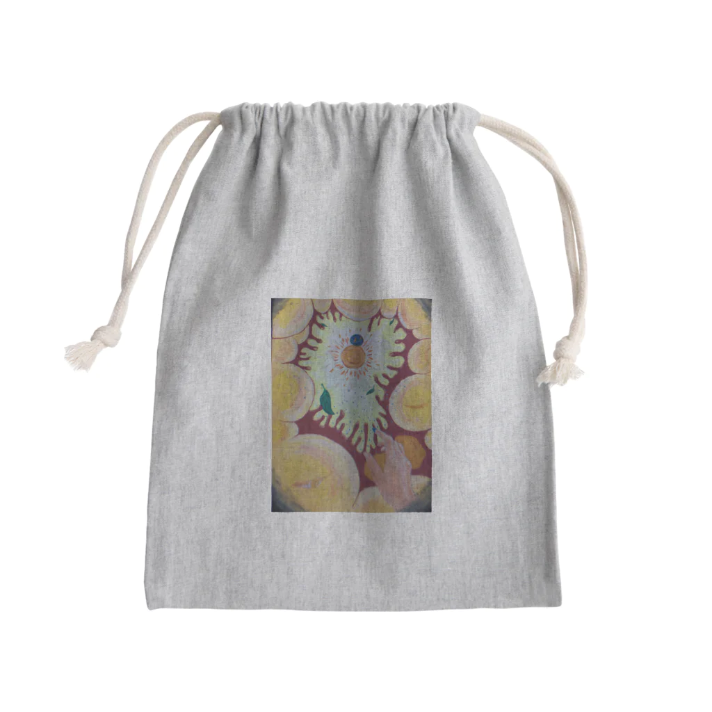 精神世界犬脳宣言の極まる Mini Drawstring Bag