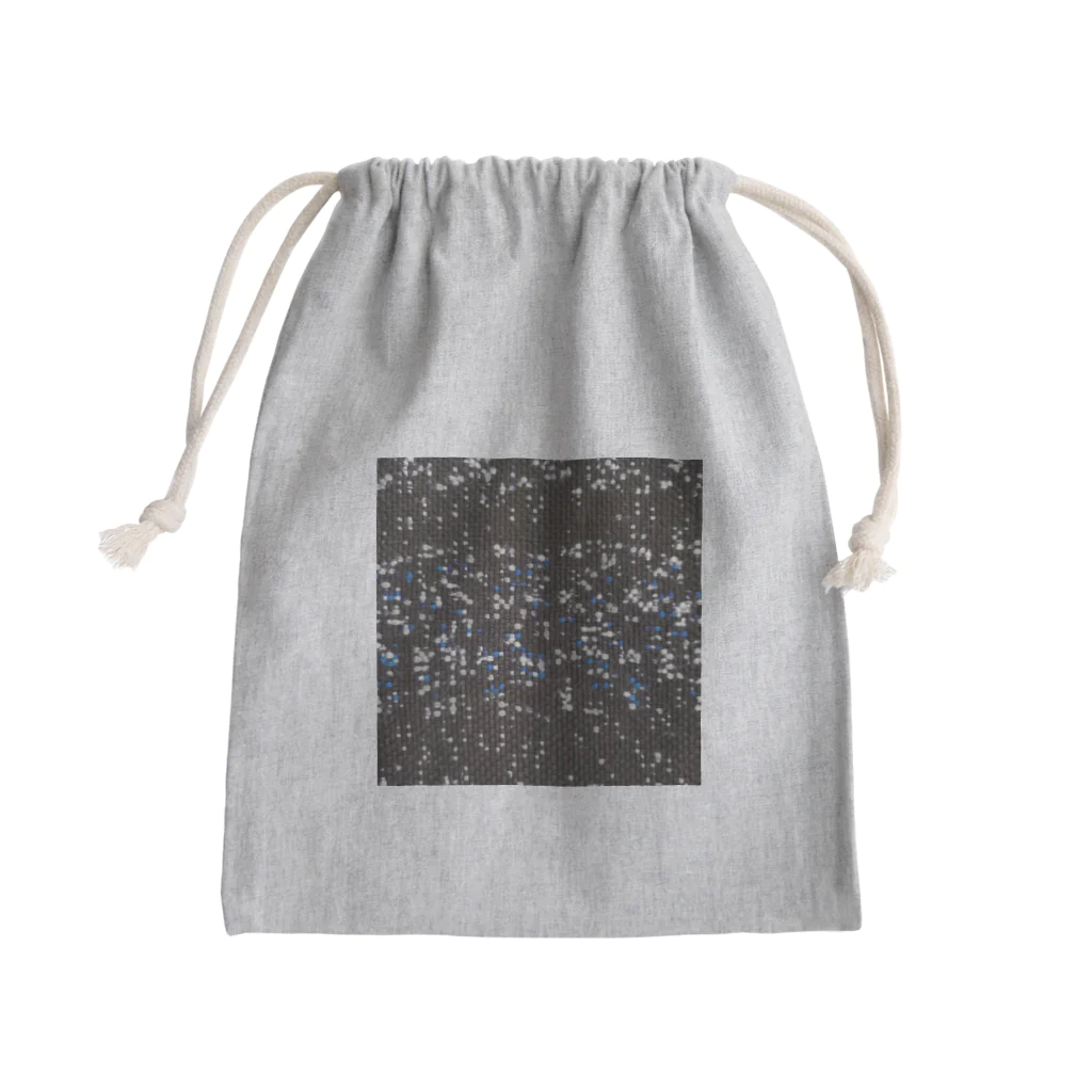 カヨラボ　スズリショップの雪と蒼／カヨサトーTX Mini Drawstring Bag