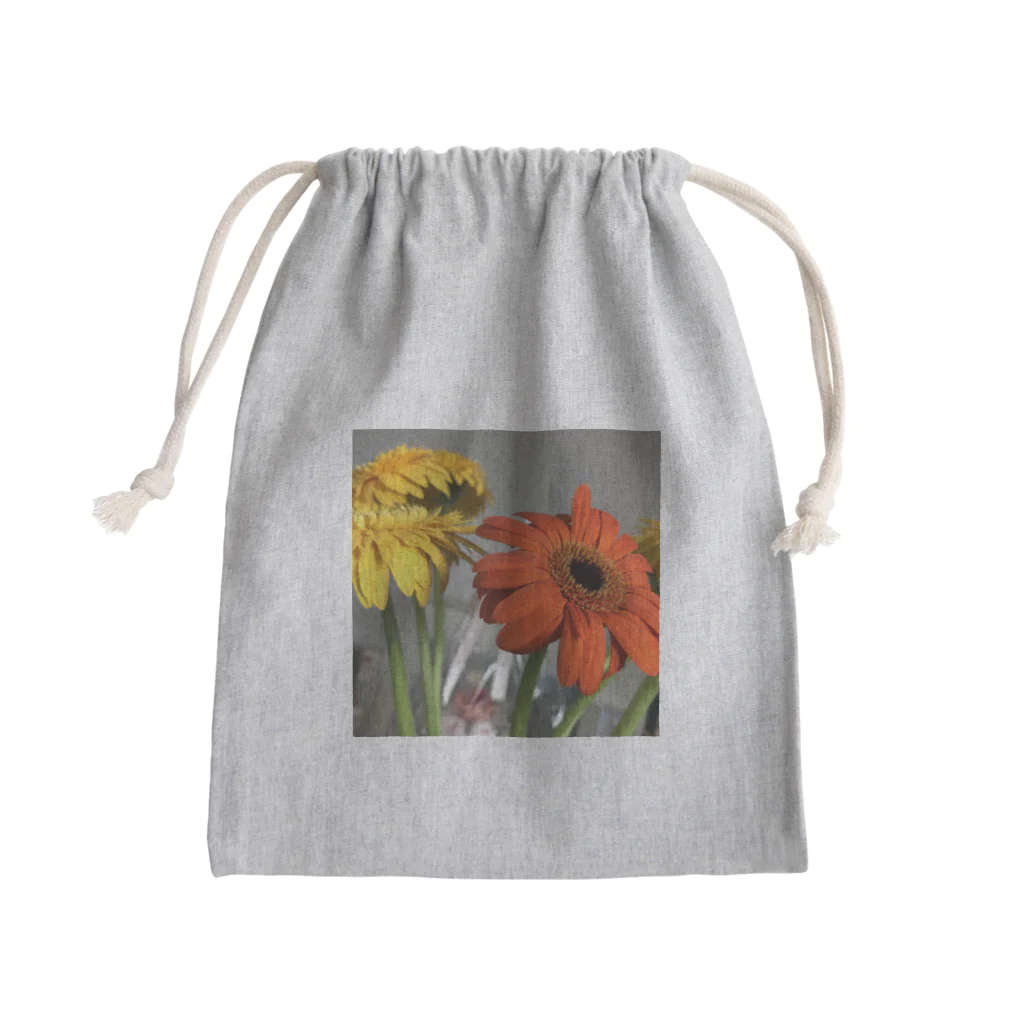 ももたろうの家に飾った花瓶のお花 Mini Drawstring Bag