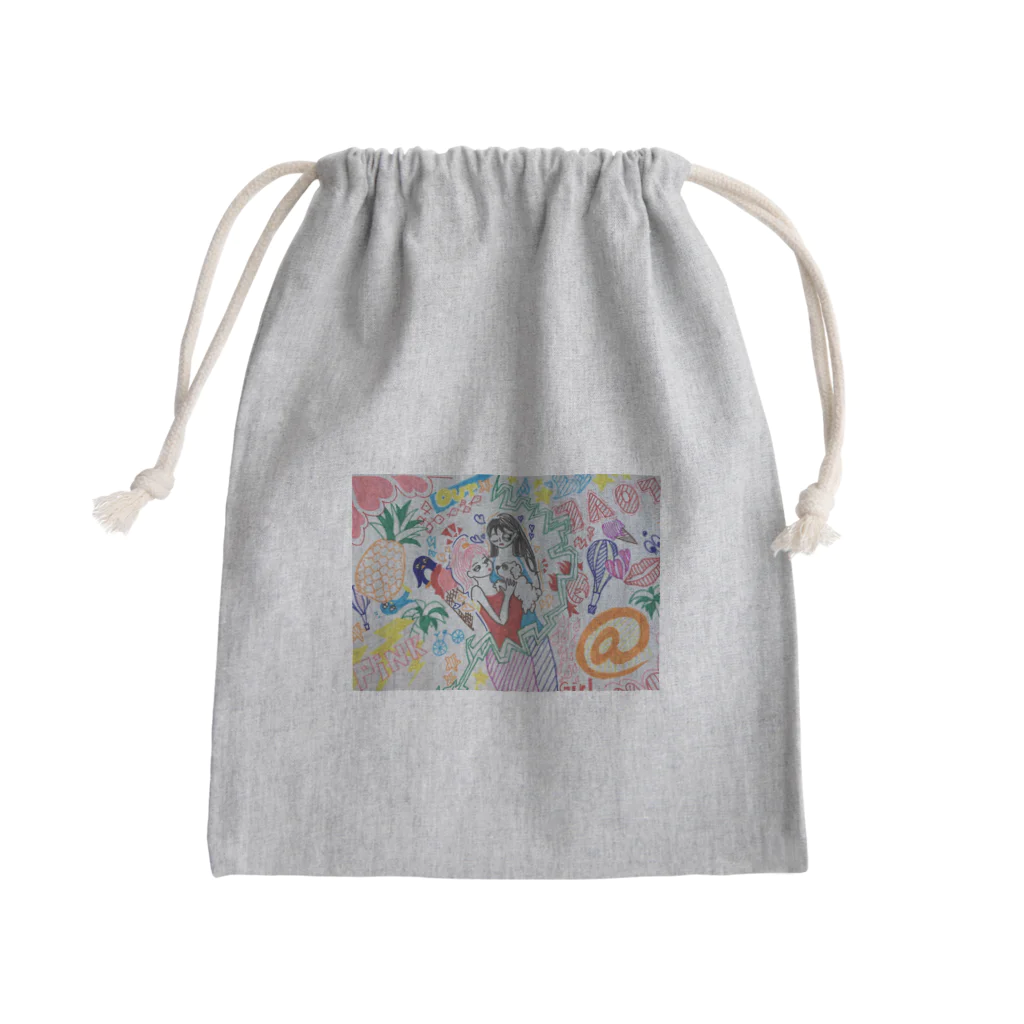 ゆうかのガール Mini Drawstring Bag