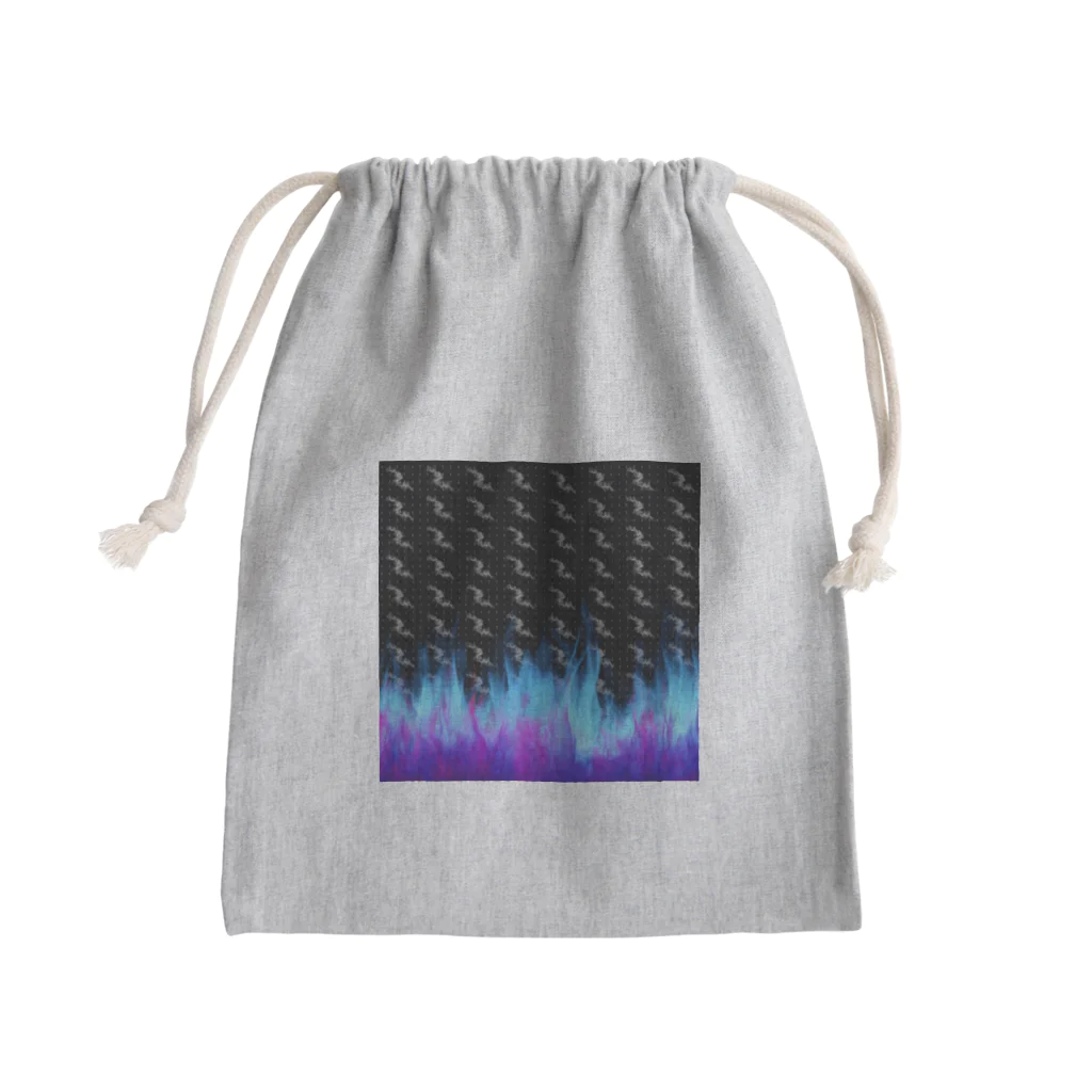 QB🦖のHRCR_s Mini Drawstring Bag