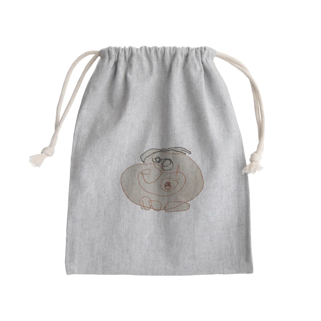 meguri39のべいびー いん ざ まむ Mini Drawstring Bag