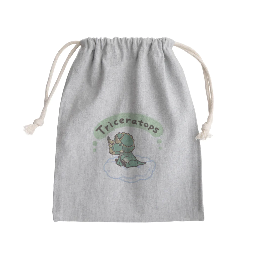 segasworksのふわふわトリケラトプス Mini Drawstring Bag