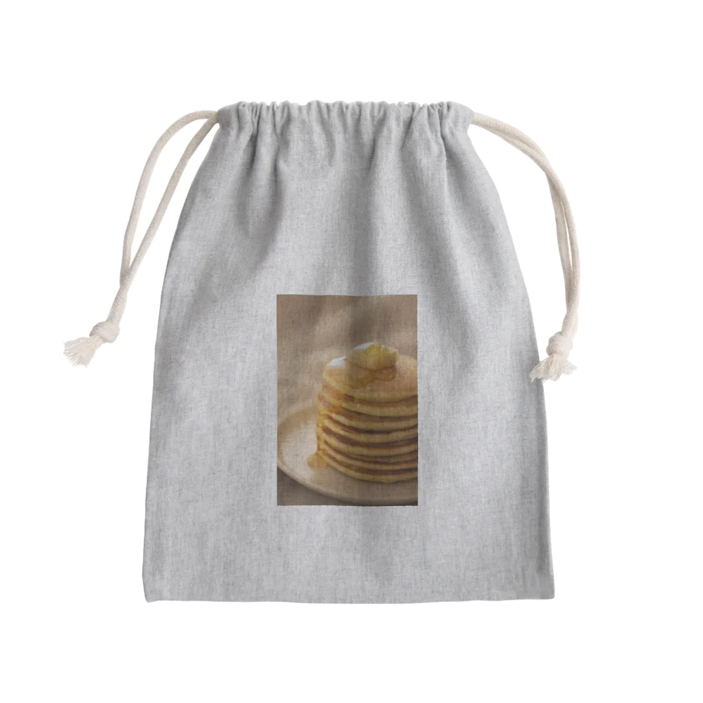 simoneのシズル感たっぷりホットケーキ Mini Drawstring Bag