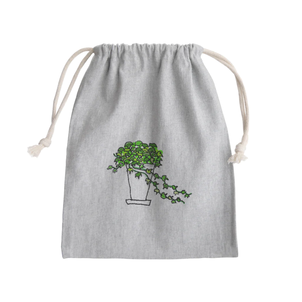 ひろののアイビー Mini Drawstring Bag