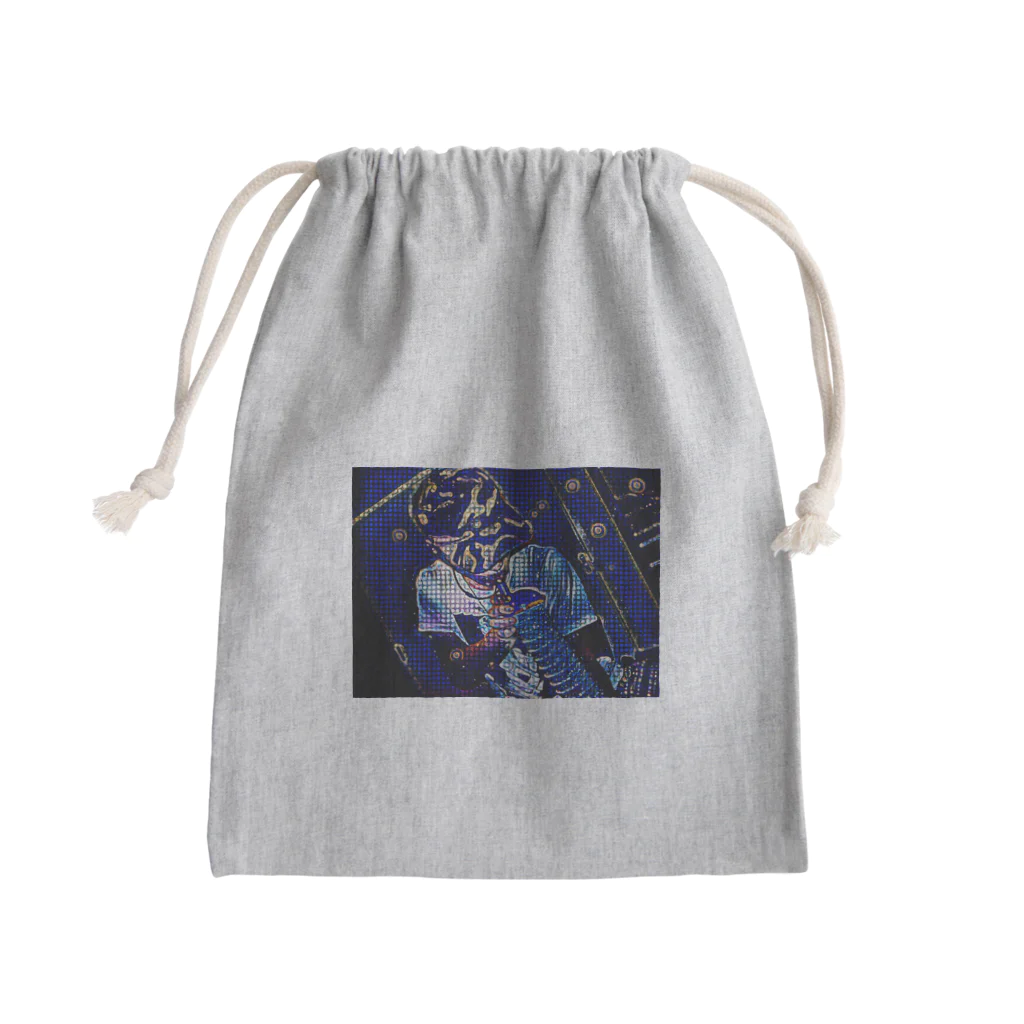 博士620 a.k.a 猫舌のBOM Brain Mini Drawstring Bag