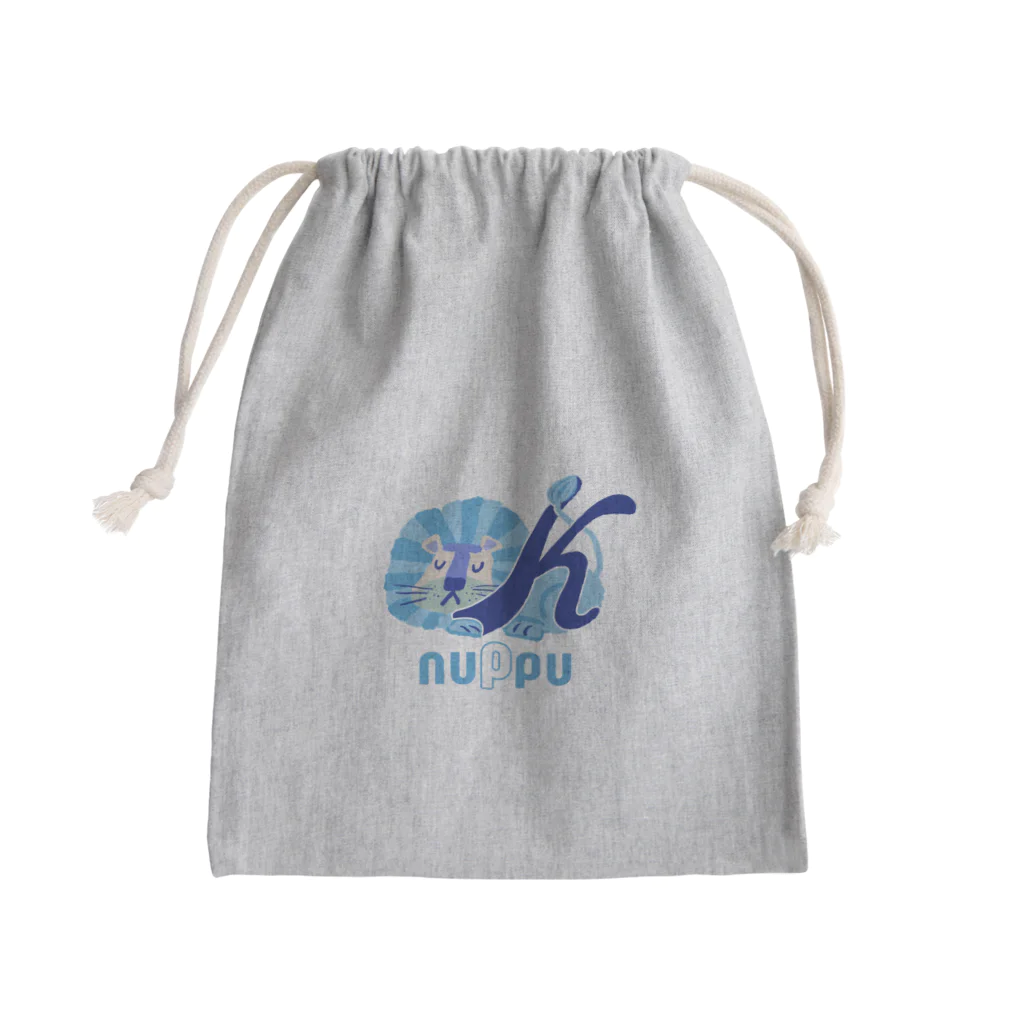 nuppuのライオン King Mini Drawstring Bag