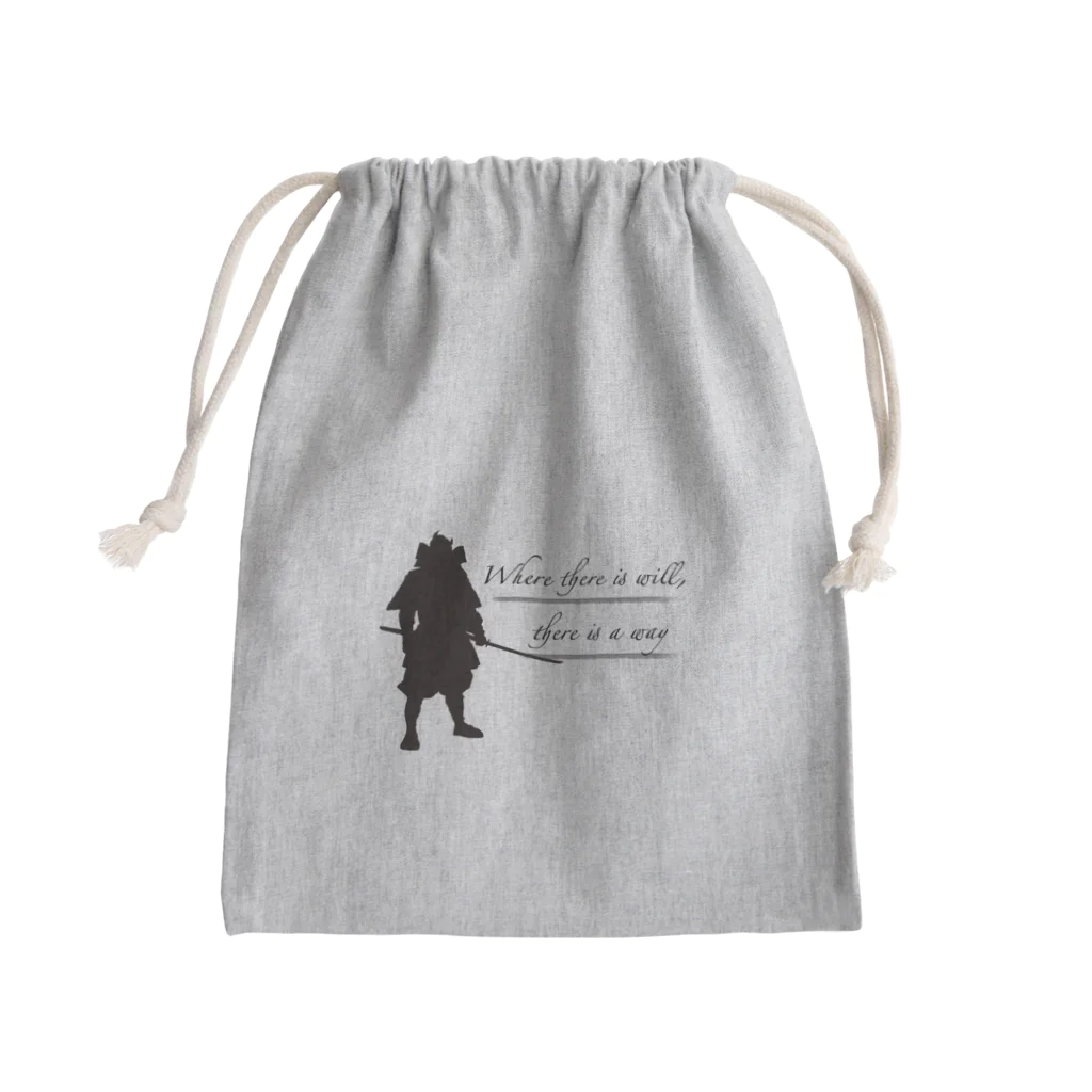 p-nekoの為せば成る Mini Drawstring Bag