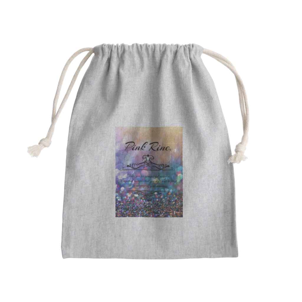 【Pink Rine】の【Pink Rine】オリジナル Mini Drawstring Bag