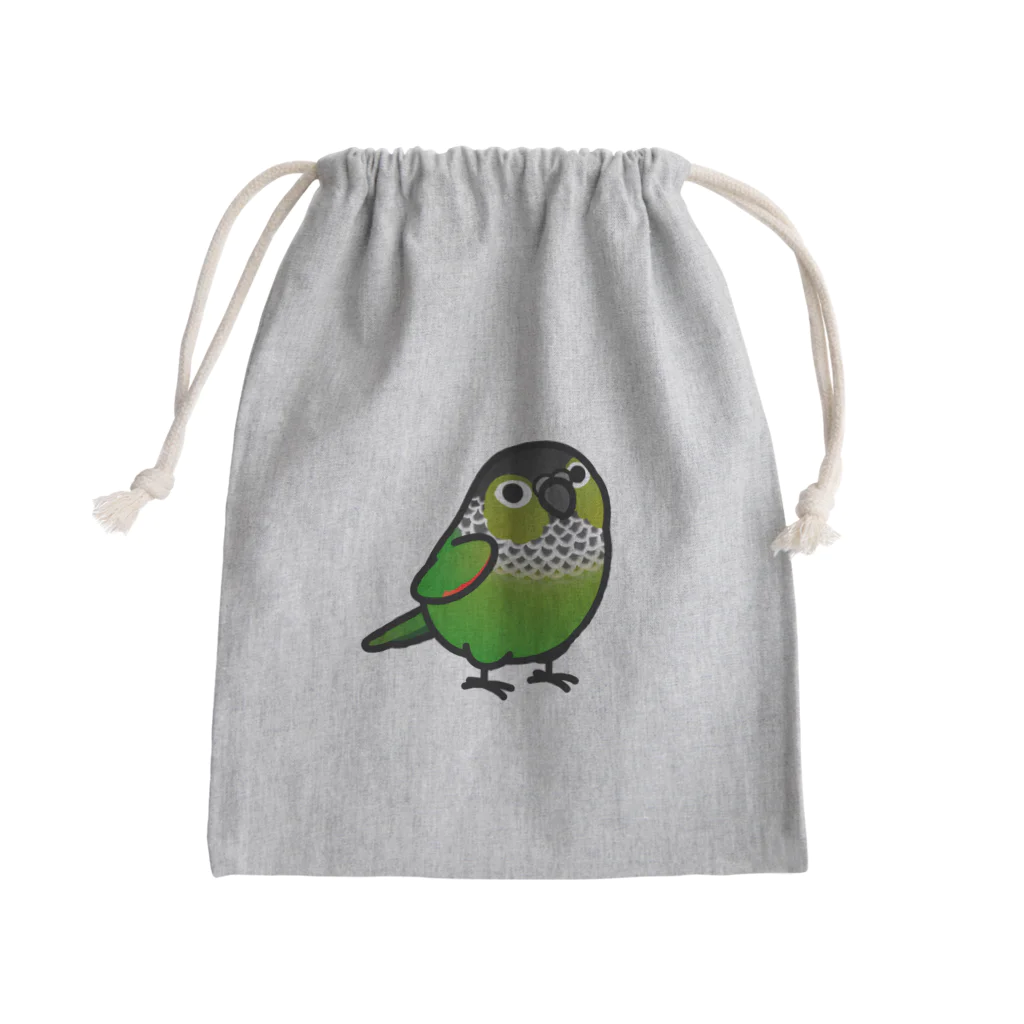 Cody the LovebirdのChubby Bird イワウロコインコ Mini Drawstring Bag