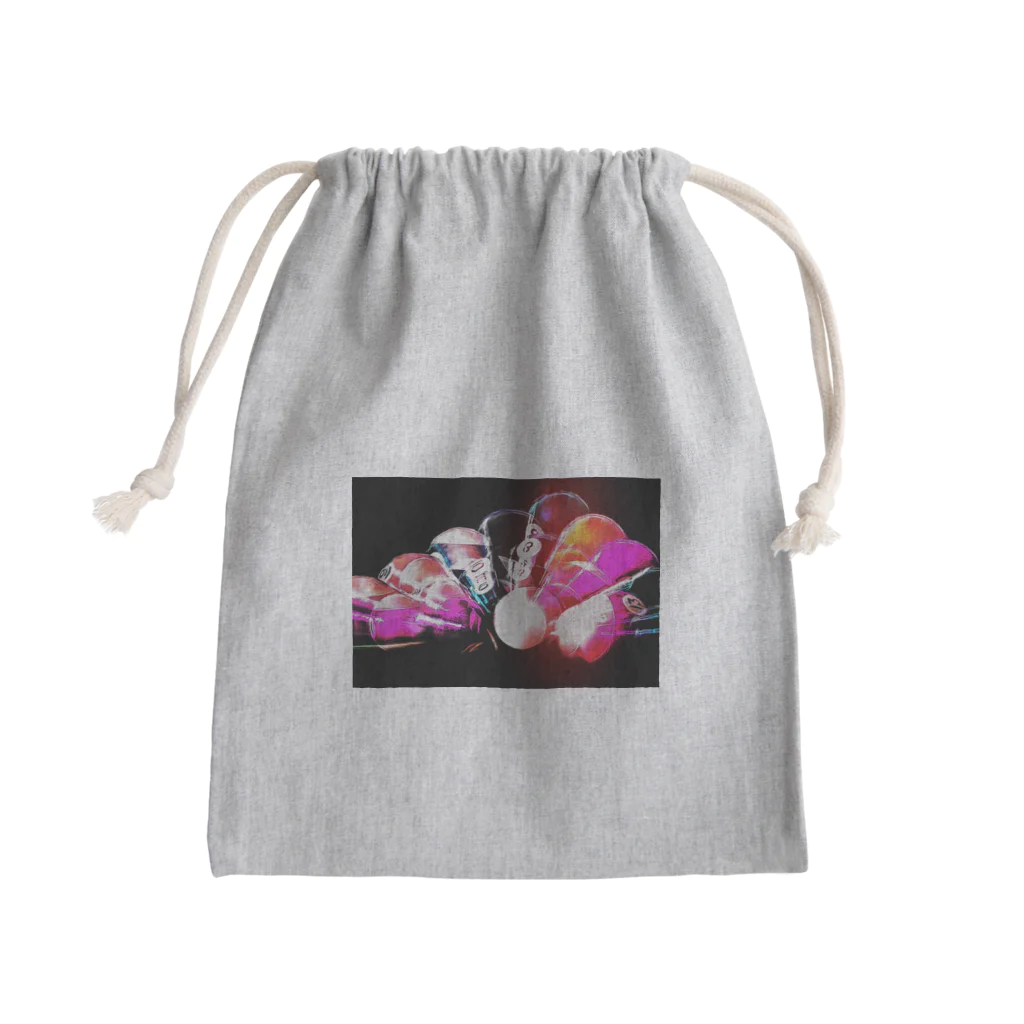 エムワイ@ビリヤード🎱のMYHUSTLER Mini Drawstring Bag