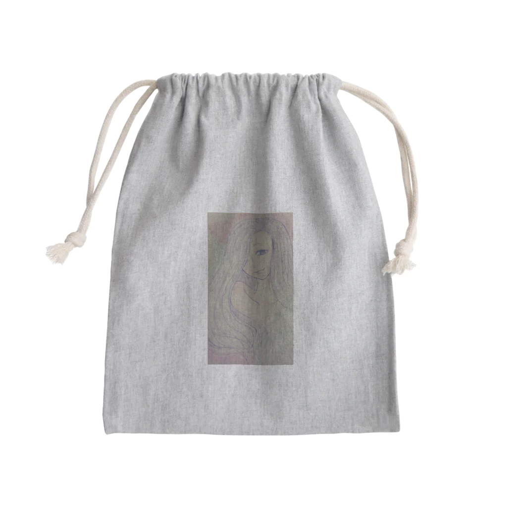 虹色血液の派手目 Mini Drawstring Bag