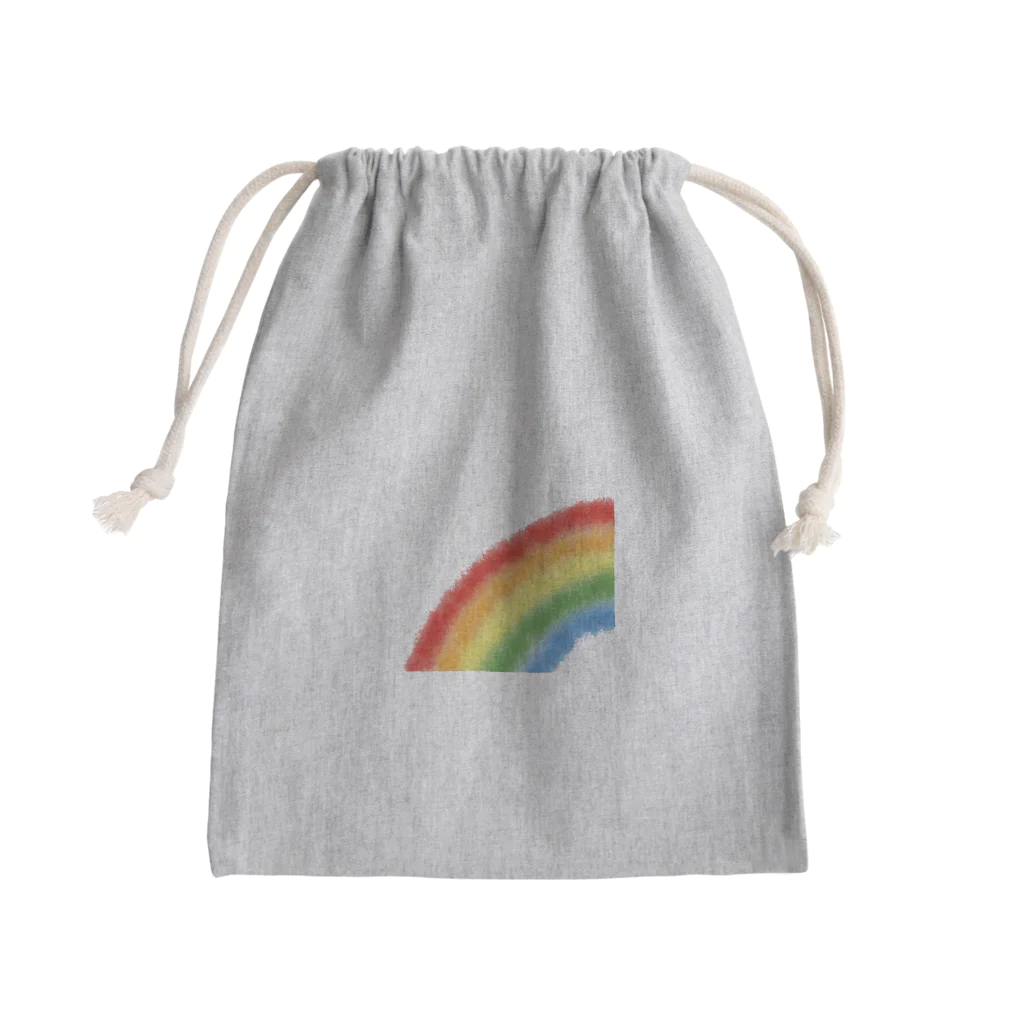 PaP➡︎Poco.a.Pocoの虹を架けよう Mini Drawstring Bag