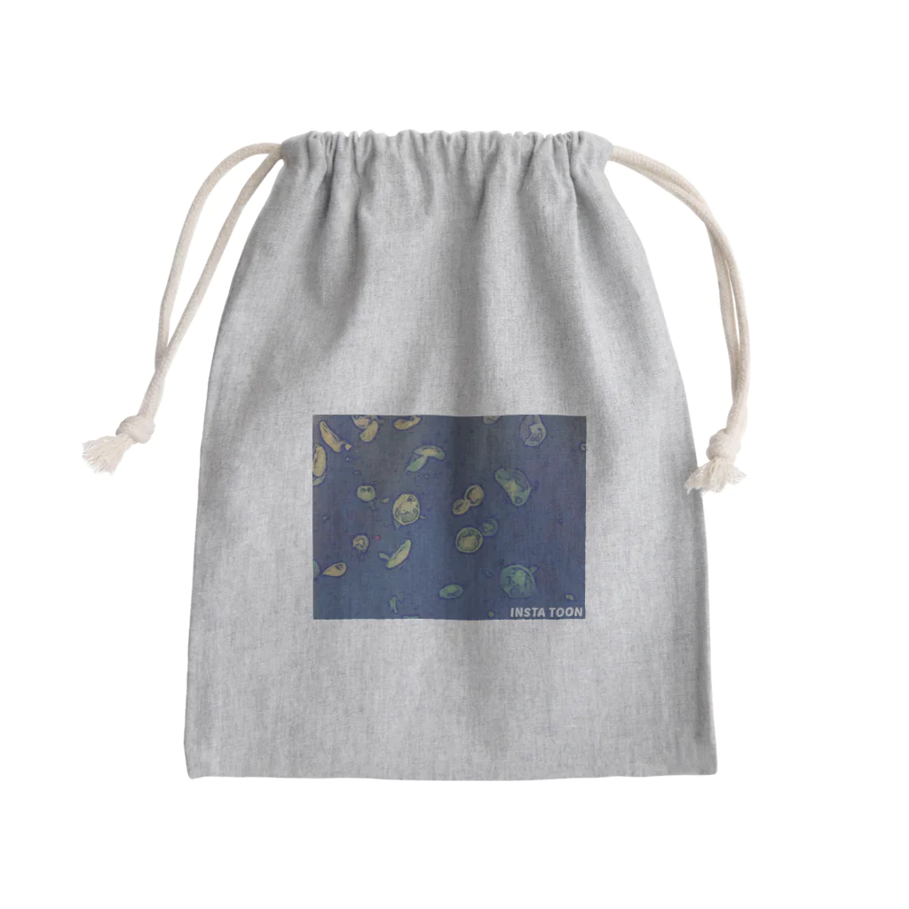 masuw_gのくらげ Mini Drawstring Bag