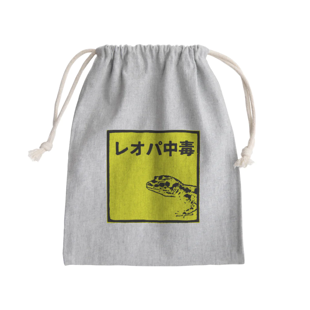 プラケdeサウルスのレオパ中毒 Mini Drawstring Bag