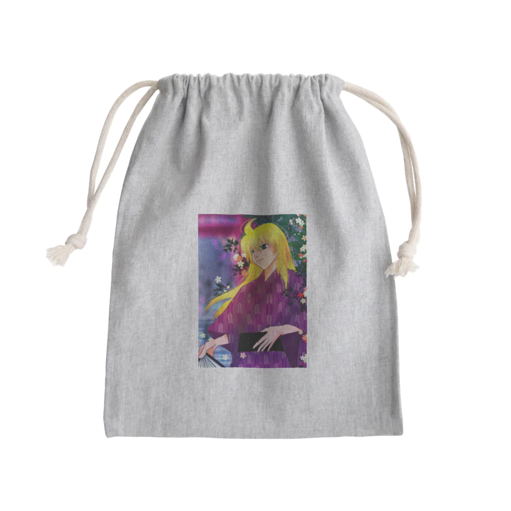 C-Earthのオリキャラ『リク』 Mini Drawstring Bag