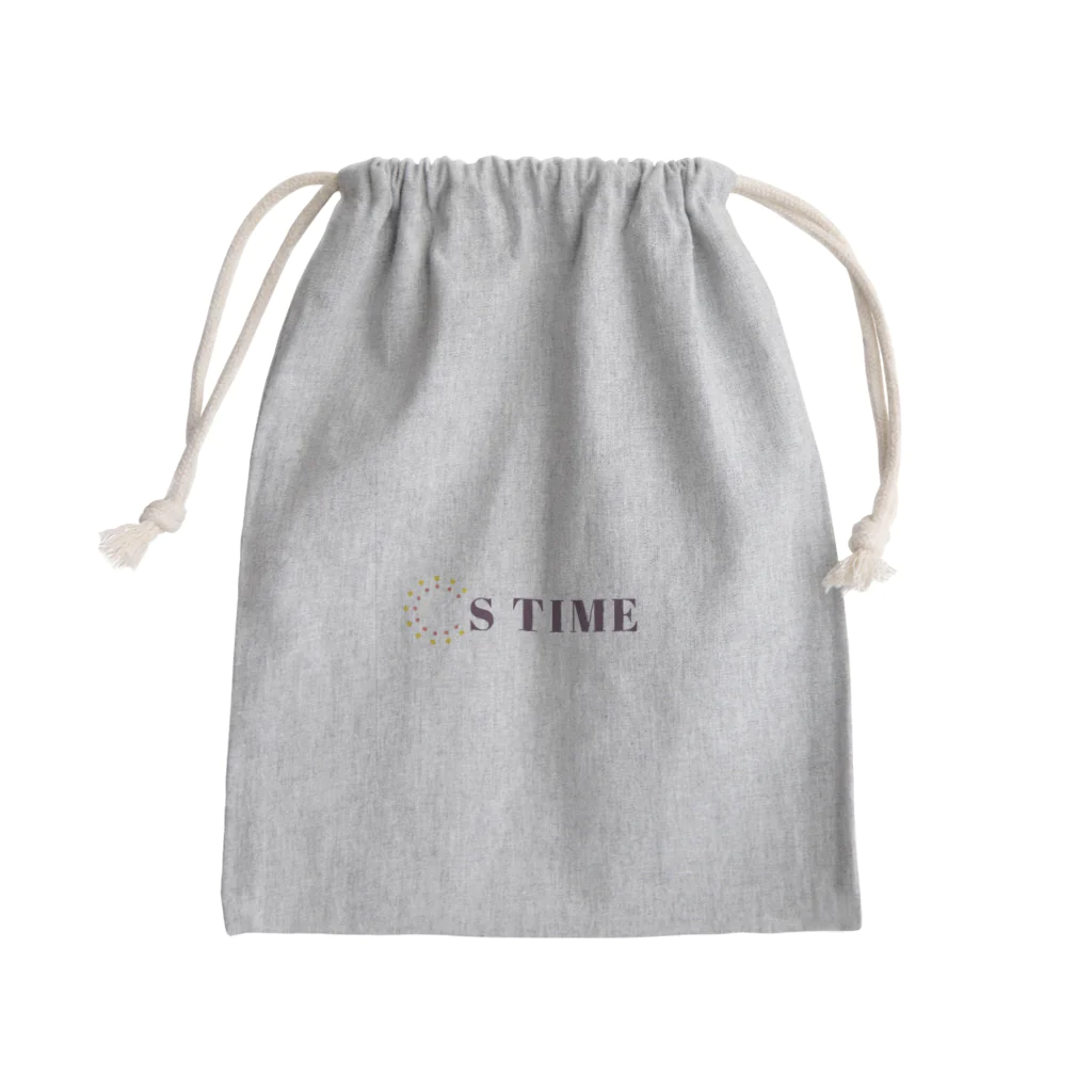 S TIME のS TIME  Mini Drawstring Bag