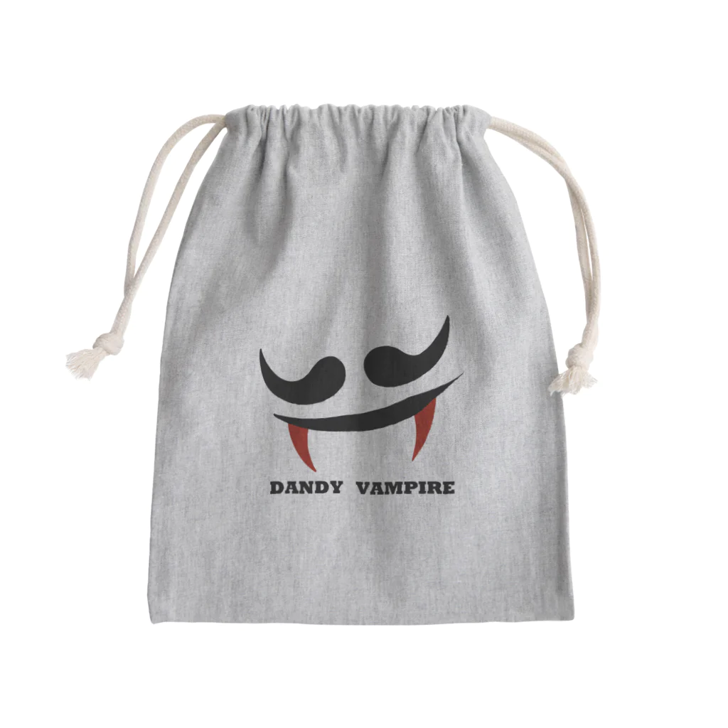 アトリエヱキパのDANDY　VAMPIRE Mini Drawstring Bag