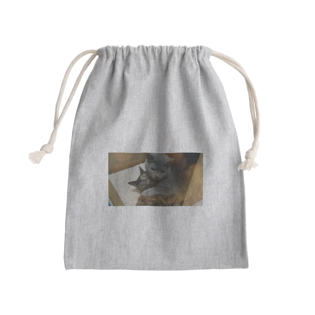 KOHAKU FILMS公式ショップのコハクとうめの仲良しグッズ Mini Drawstring Bag