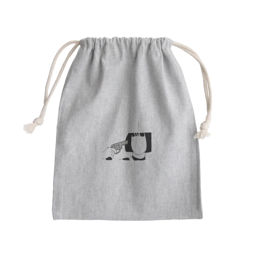 kuommmの少女 Mini Drawstring Bag