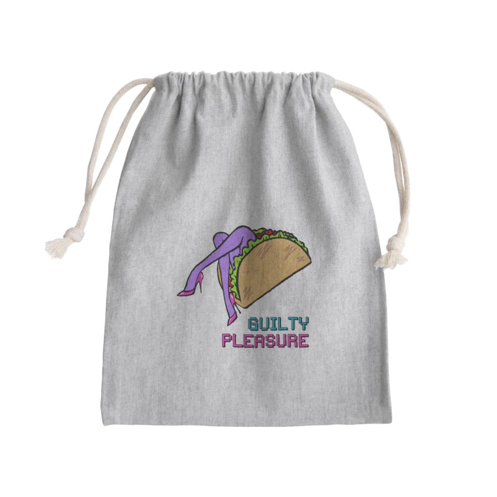 Mieko_Kawasakiのタコス中毒🌮 Mini Drawstring Bag