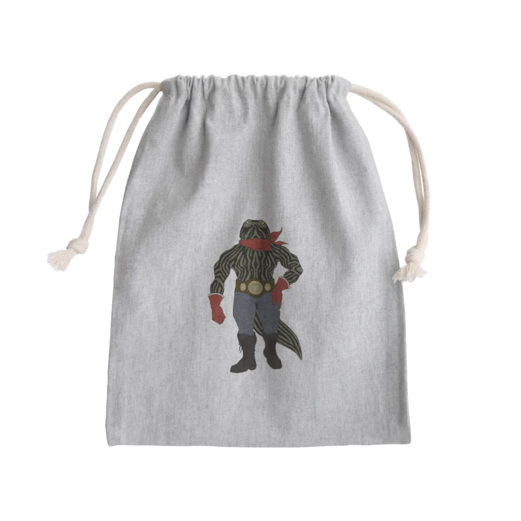 オペラの亜人のファイター（ベタ塗り） Mini Drawstring Bag