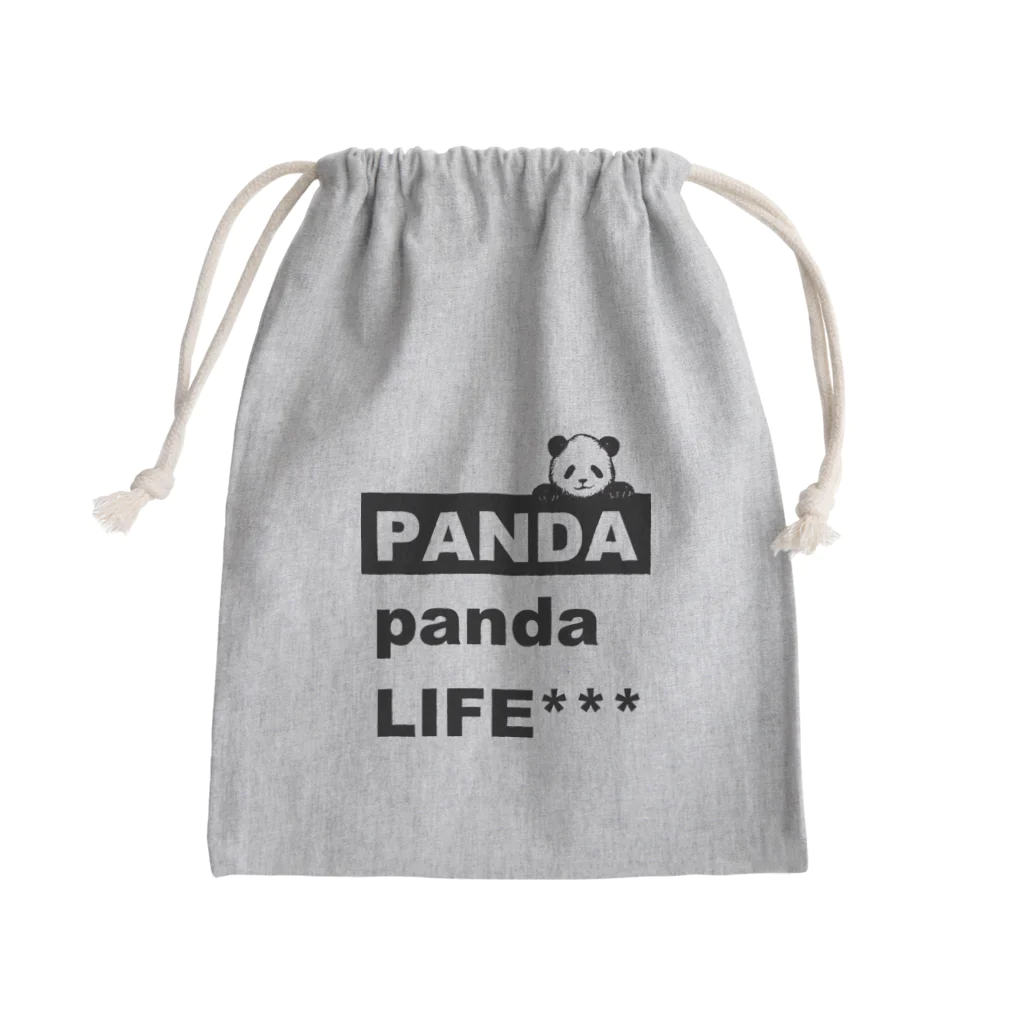 PANDA panda LIFE***ののぞきこみパンダ きんちゃく