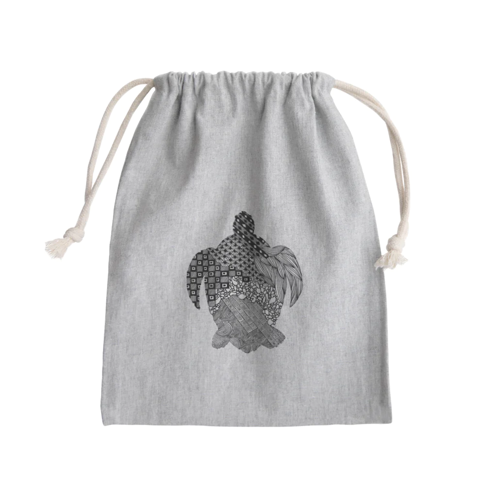 新谷べにのアカウミガメ Mini Drawstring Bag