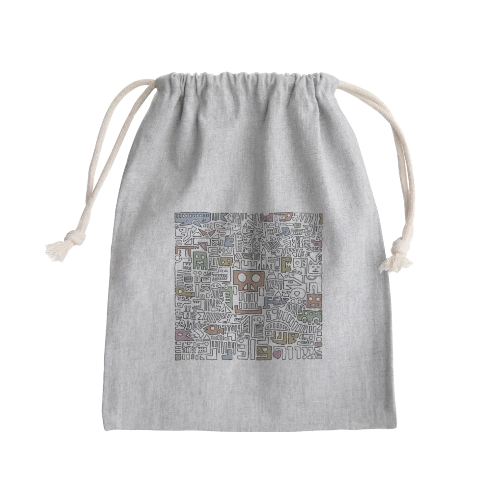 51-86のhekiga Mini Drawstring Bag