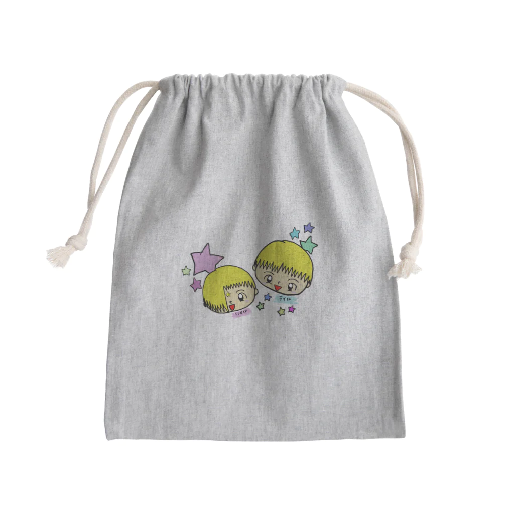 Hironori Asakawaのリイル&ライル Mini Drawstring Bag