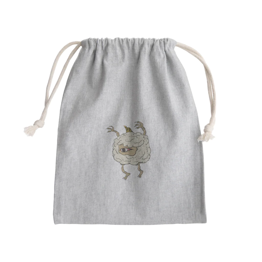 ザンリュウシネンの雲鬼くん Mini Drawstring Bag