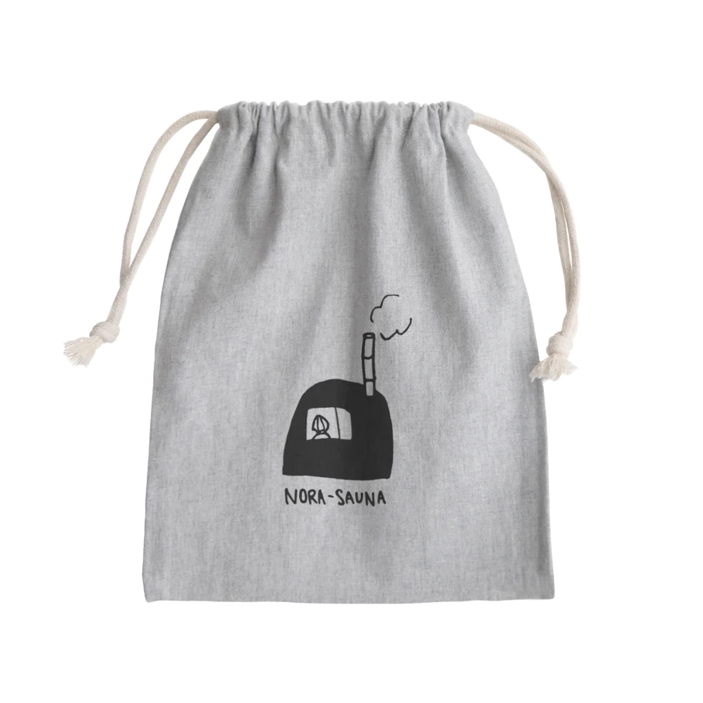 柿木村サ道部の【ビジター】NORA-SAUNAシリーズ Mini Drawstring Bag