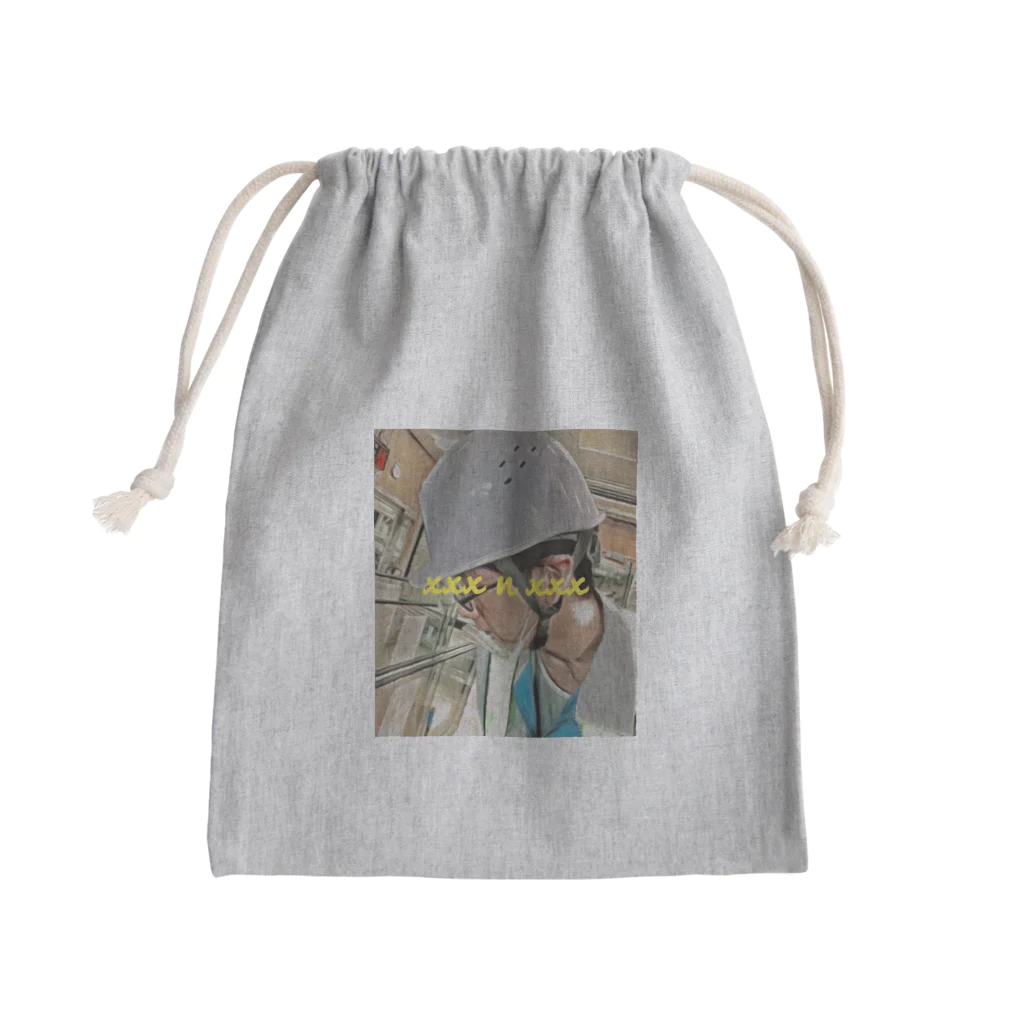 NINO24の働く姿　xxxnxxx Mini Drawstring Bag