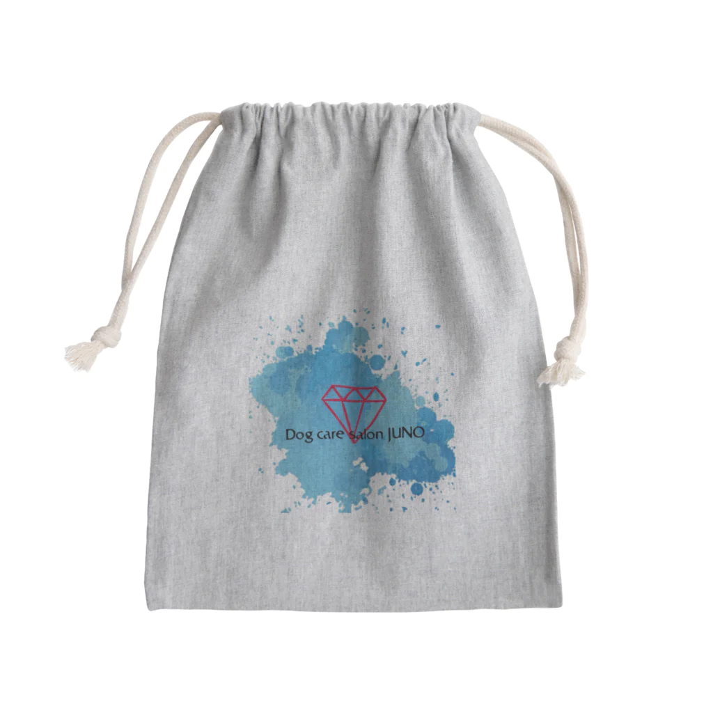 ドッグケアサロンジュノのドッグケアサロンジュノ公式ロゴ Mini Drawstring Bag