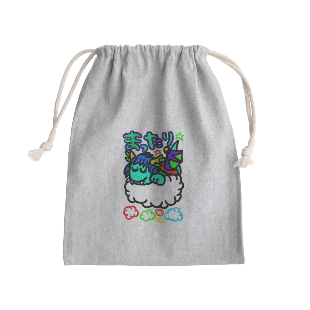 どりほぷのまったり青龍 Mini Drawstring Bag