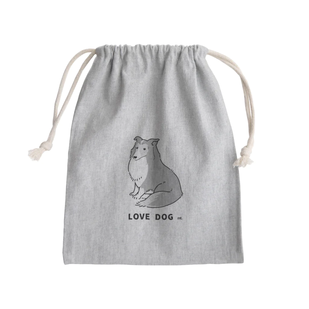 怪物タンクのLOVE DOG:シェルティ Mini Drawstring Bag