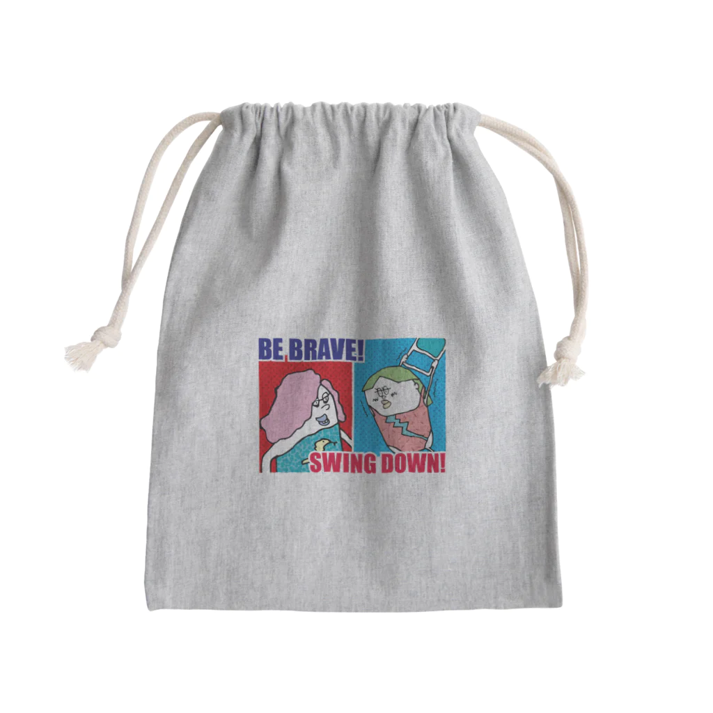 R_T_Gracieの勇気！ Mini Drawstring Bag