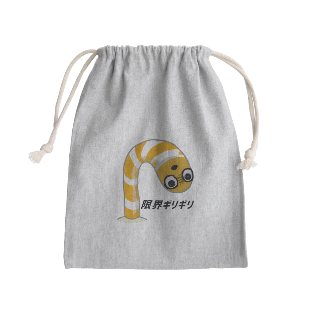 街のいろどりの限界ギリギリニシキアナゴ Mini Drawstring Bag