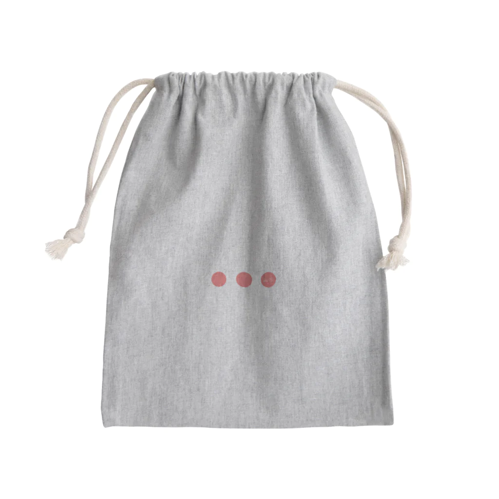 sha-Cの明太ドット柄 Mini Drawstring Bag