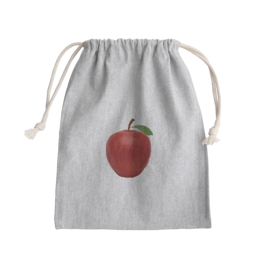 Springの美味しそうな りんご Mini Drawstring Bag