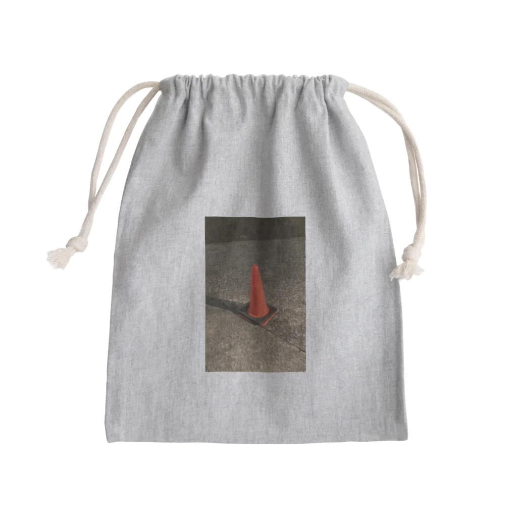 日々の風景の熱海の三角コーン Mini Drawstring Bag